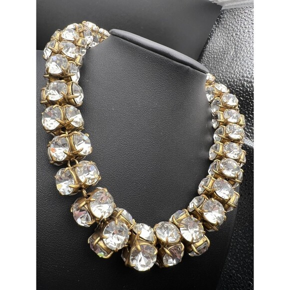 J. Crew Chunky Rhinestone Necklace - Picture 5 of 9